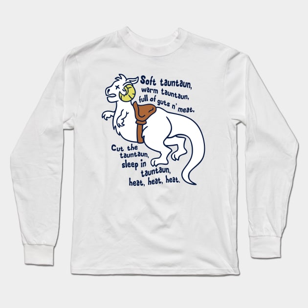 Soft Tauntaun Long Sleeve T-Shirt by blairjcampbell